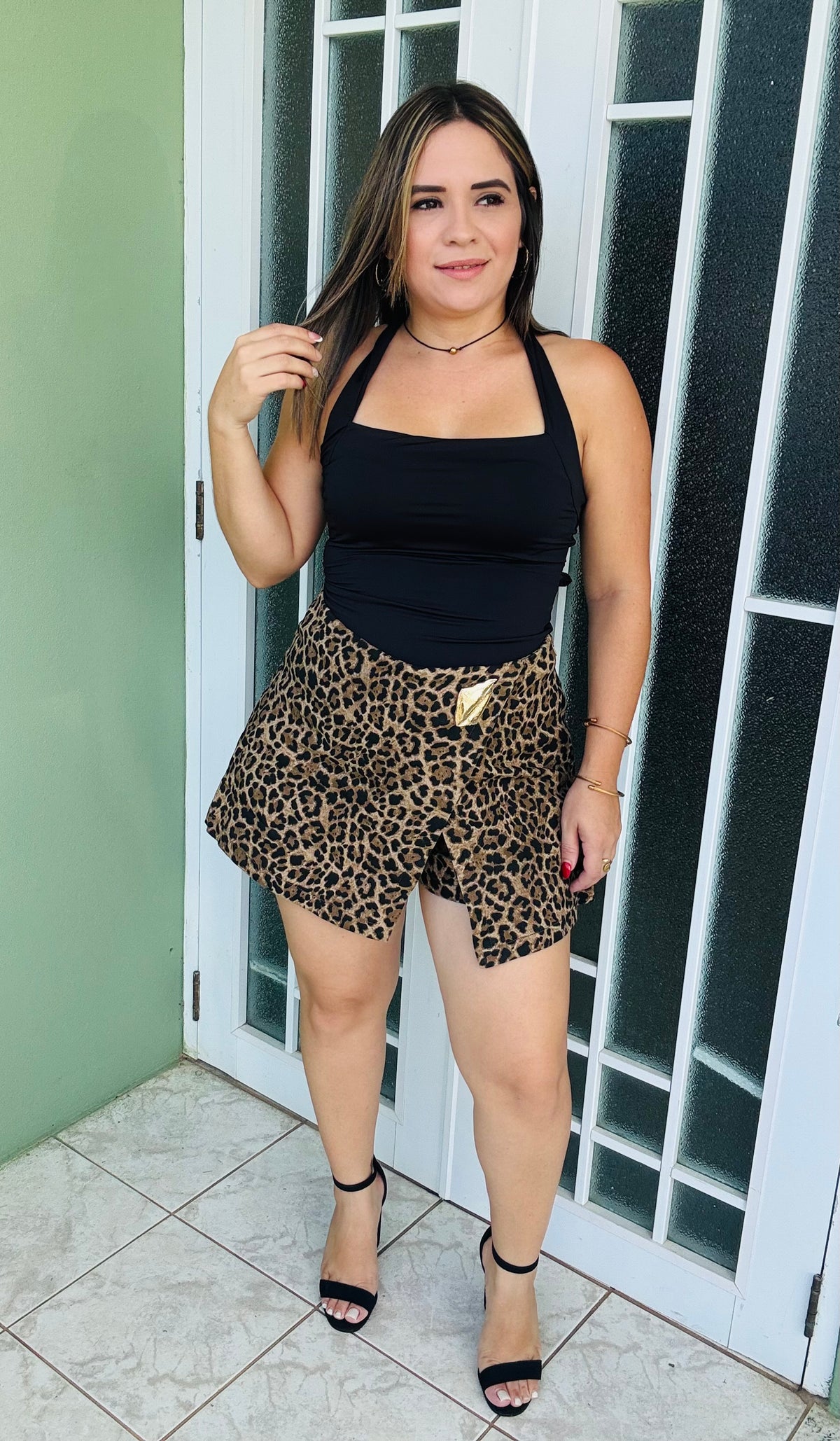 Skort Animal Print