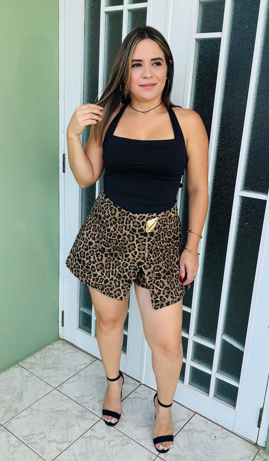 Skort Animal Print