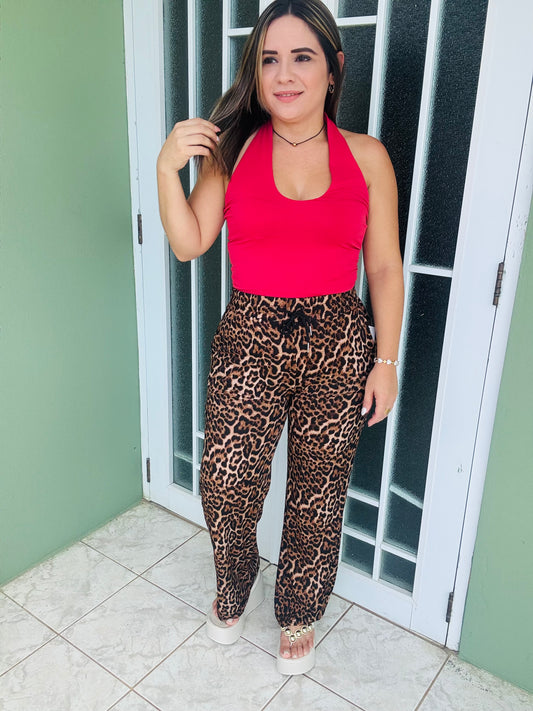 Palazzo Animal Print