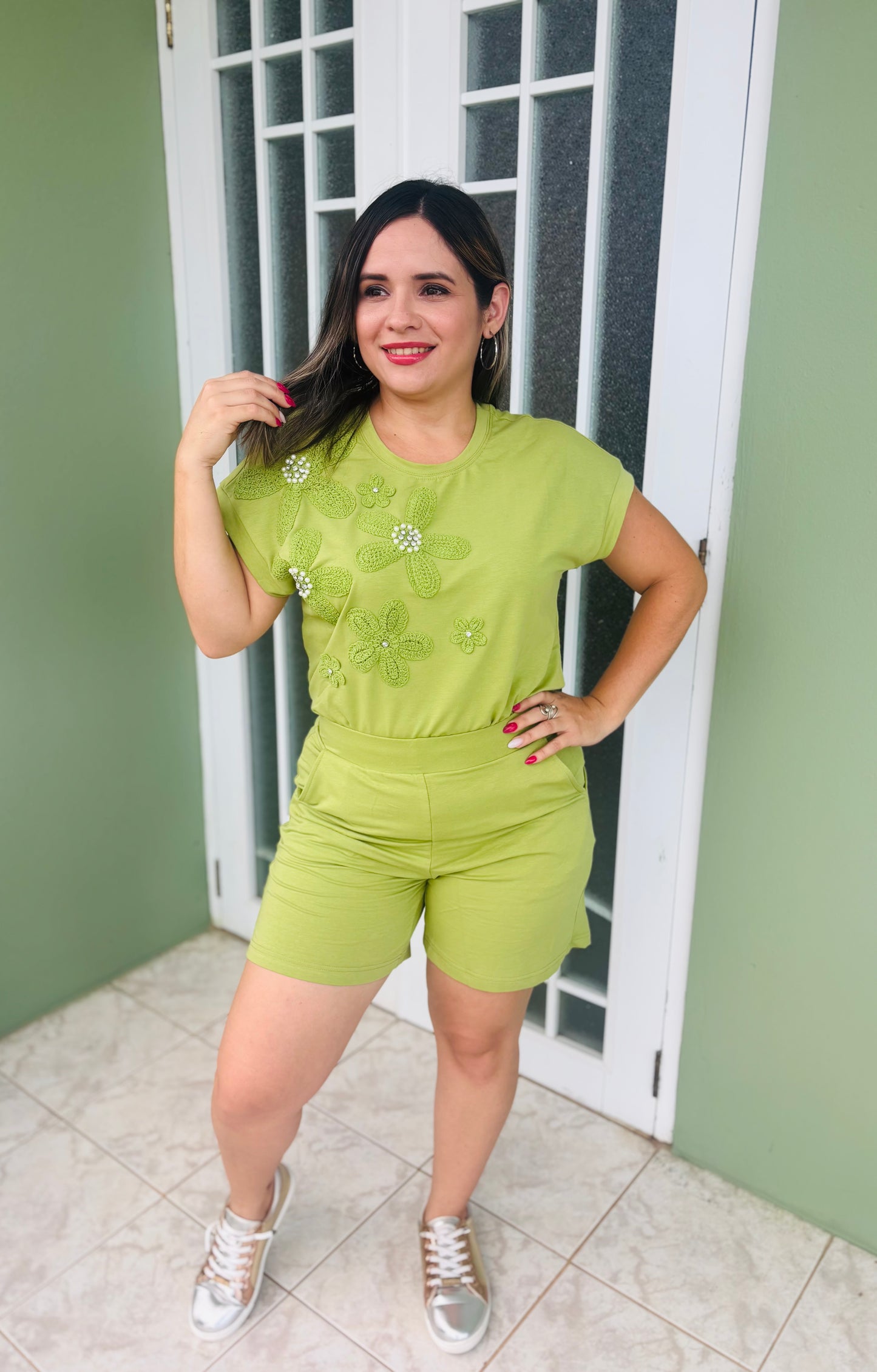 Set Verde viajero