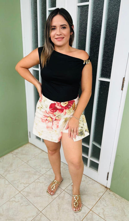 Skort floral