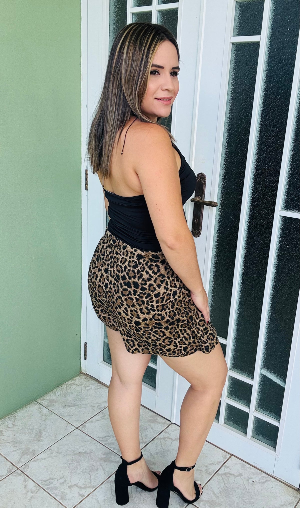 Skort Animal Print