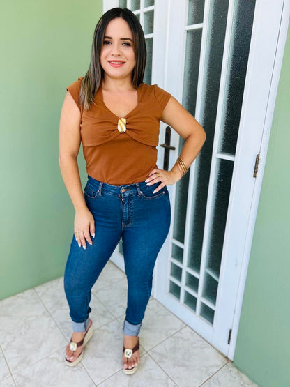 T-shirt Brown