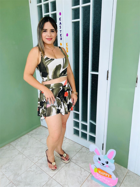 Set olivo hojas